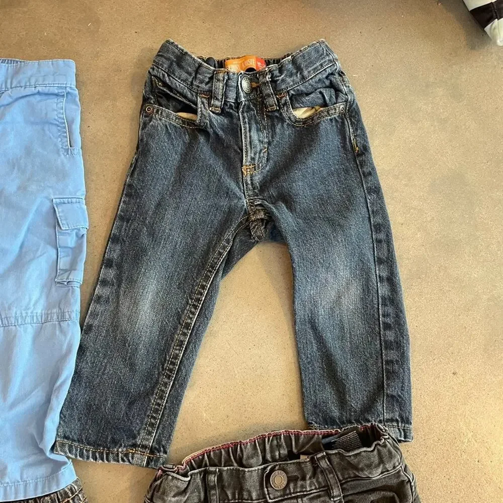 Gap old navy okie dokie &Denim infant boys pants jeans size 18 months bundle